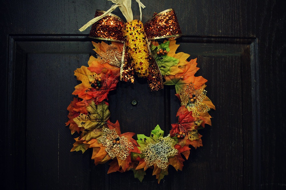 dollar tree fall wreath ideas and craft