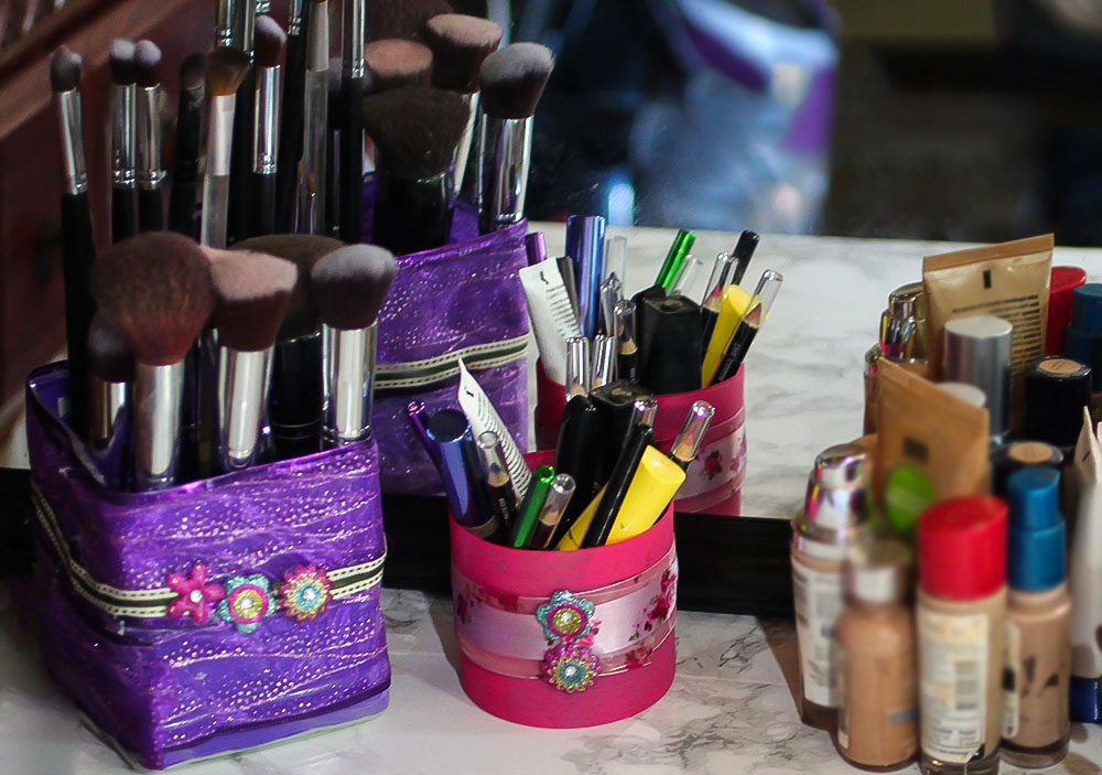 2 easy diy makeup organizer ideas