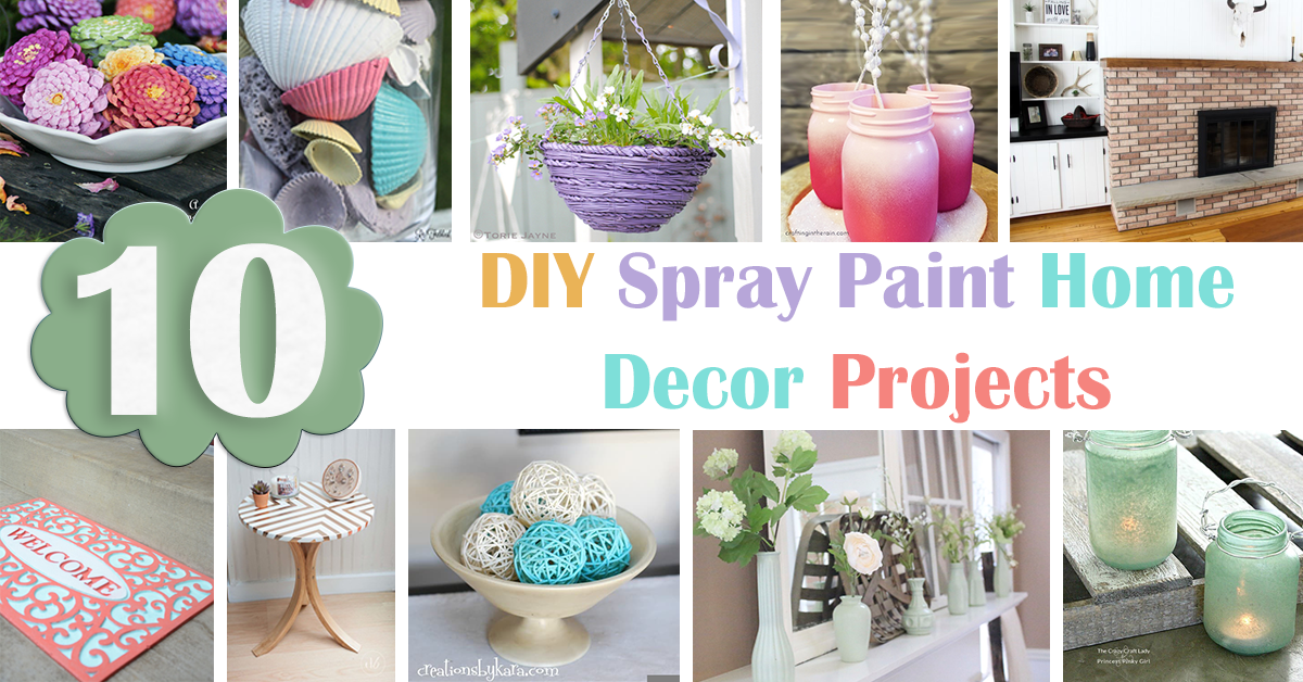 spray paint projects to elevate your decor