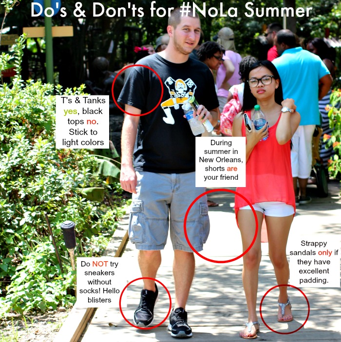 What to wear in New Orleans during the summer