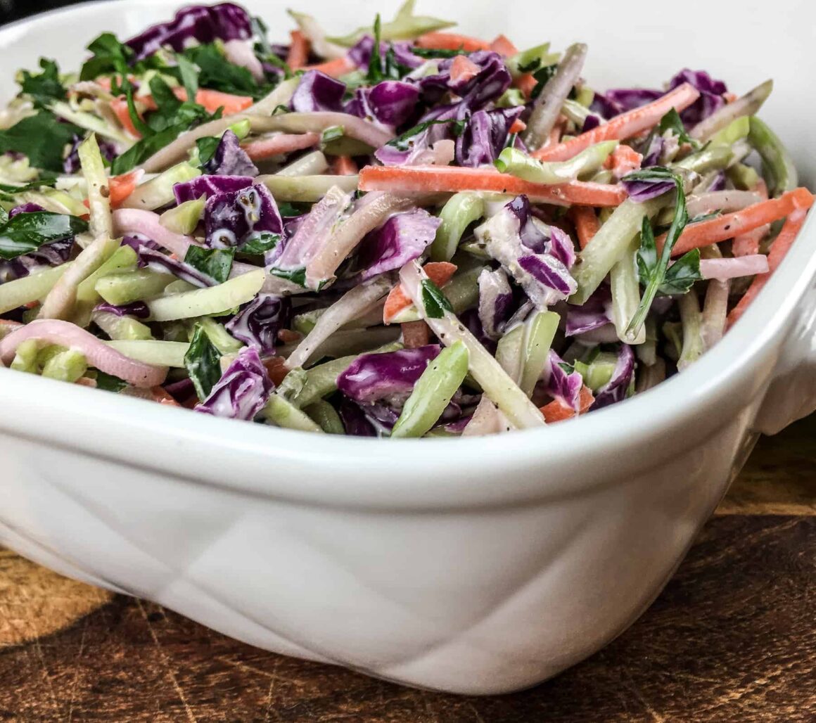 Quick and Crunchy Keto Coleslaw Recipe