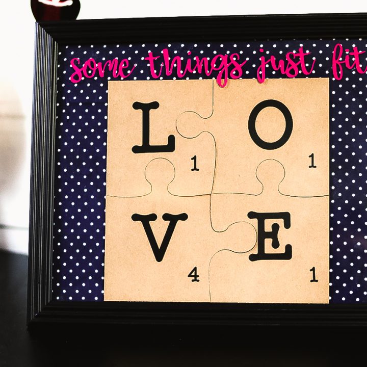perfect fit valentine's day cricut project