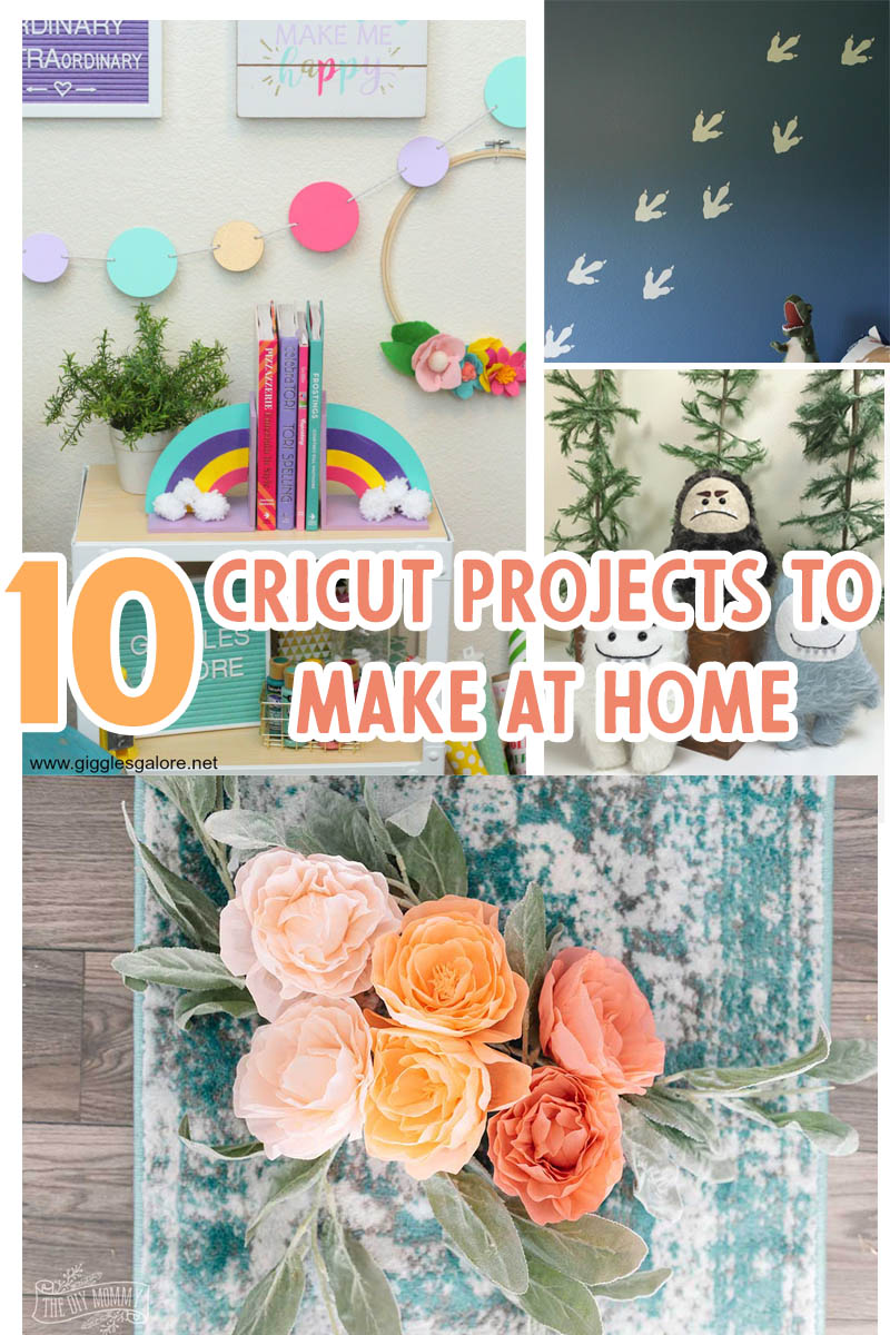 simple cricut projects to make at home