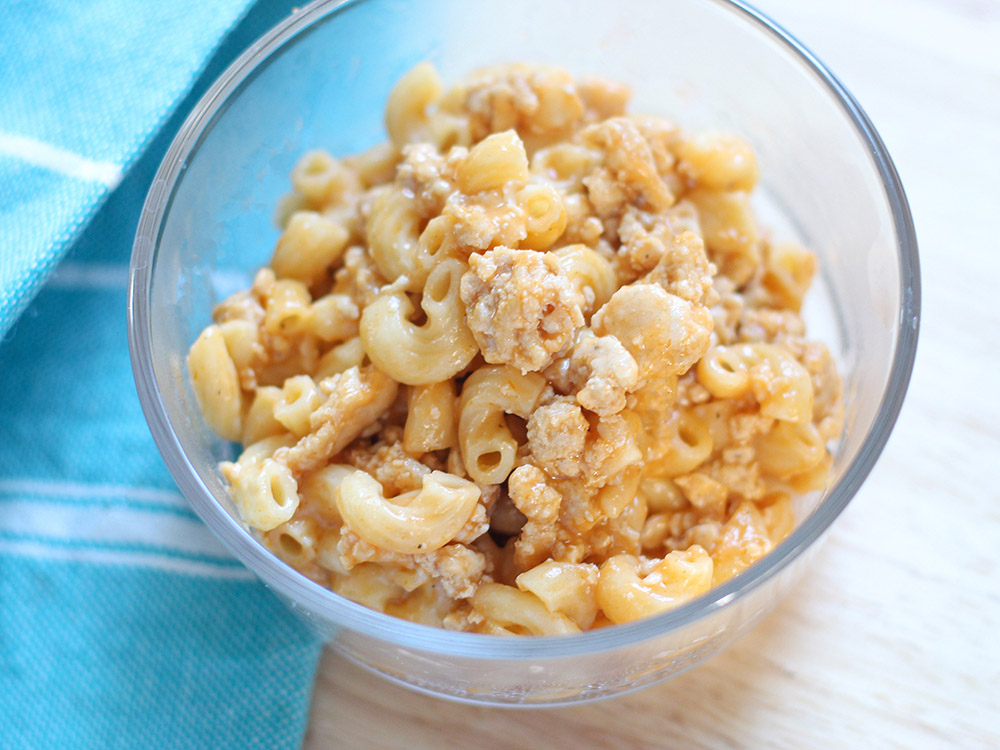 easy instant pot cheeseburger mac with turkey