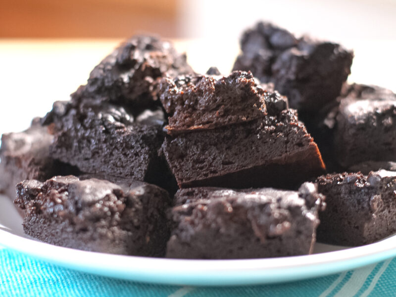 Gluten-Free, Sugar-Free Avocado Brownies