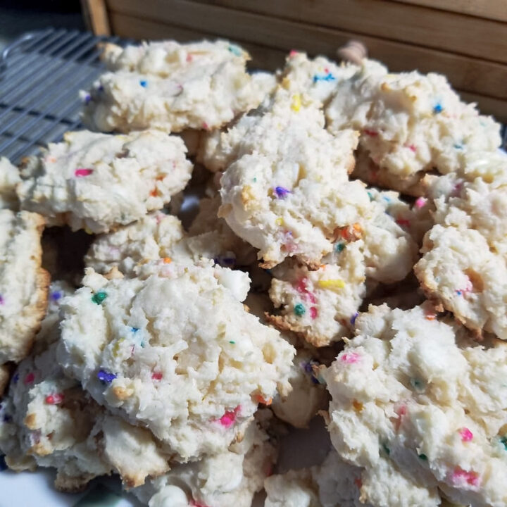 pile of cake mix cookies