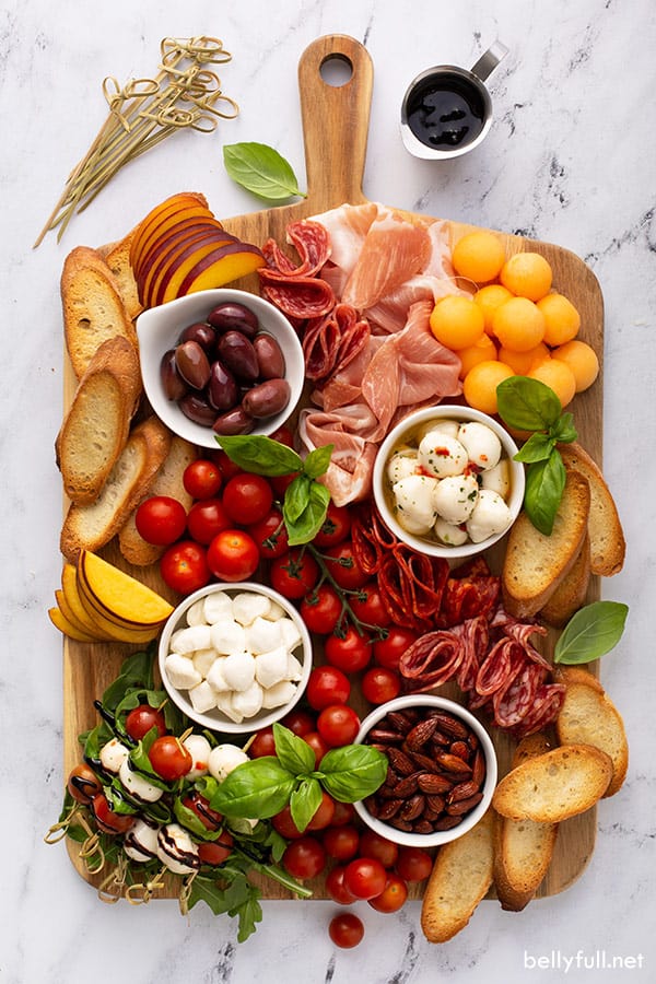 an Antipasto Charcuterie Board