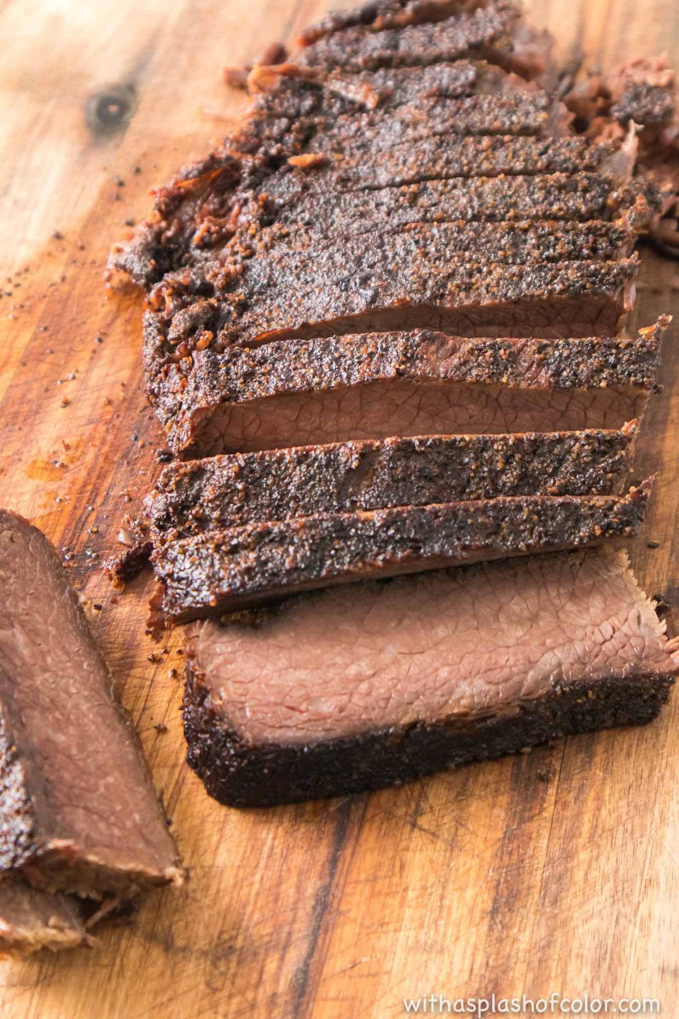 how to smoke a brisket on a pellet grill