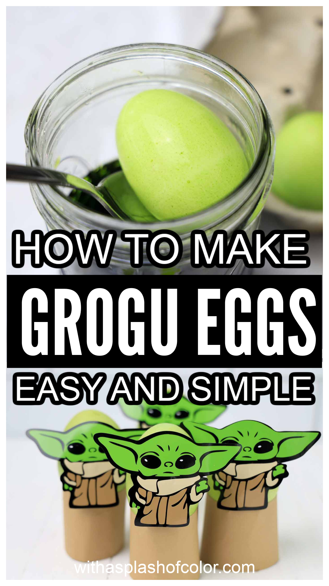 how to make grogu eggs star wars craft 