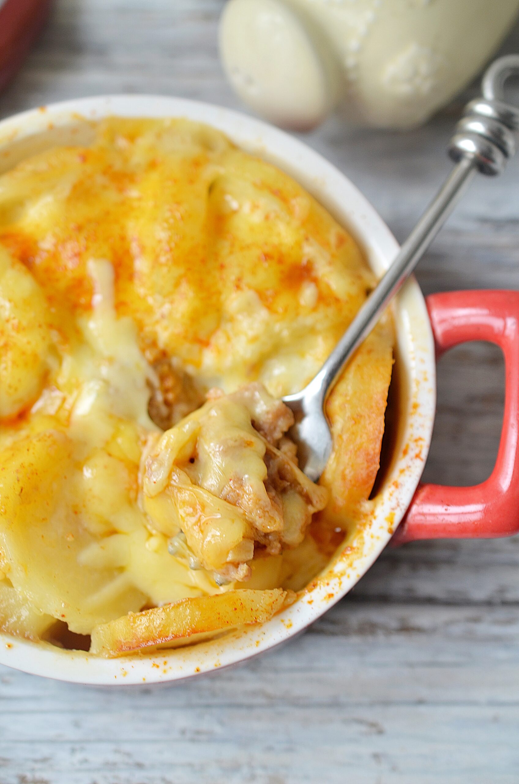 creamy potato meatball casserole delicious and easy