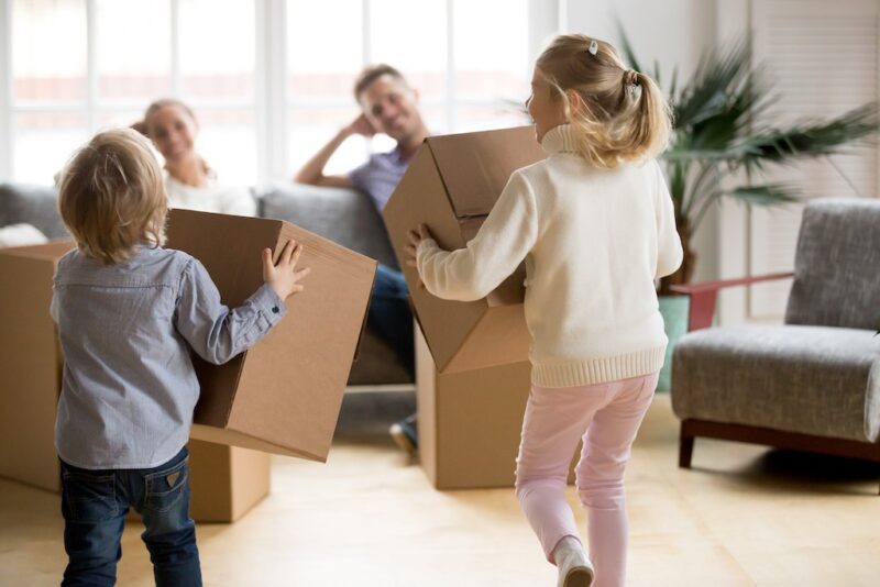 The Process Of Moving With Kids